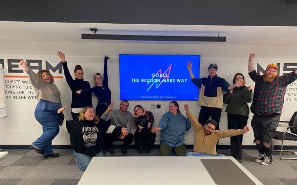 careers meeting at albert schloss with team